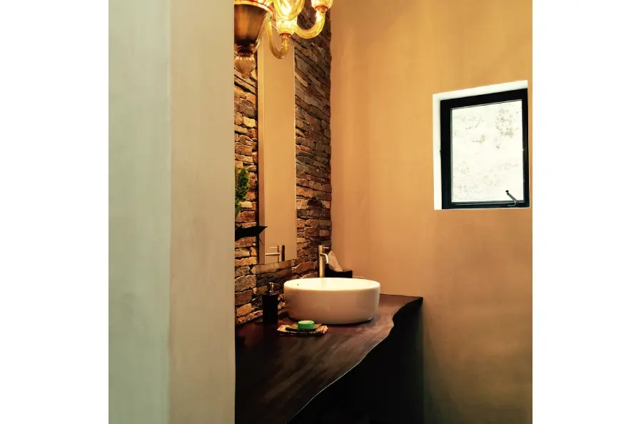 Modern bathroom interior